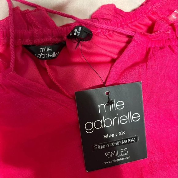 BNWT Mlle Gabrielle 3Xl Peasant Dress *NO BUTTONS* - Picture 5 of 5